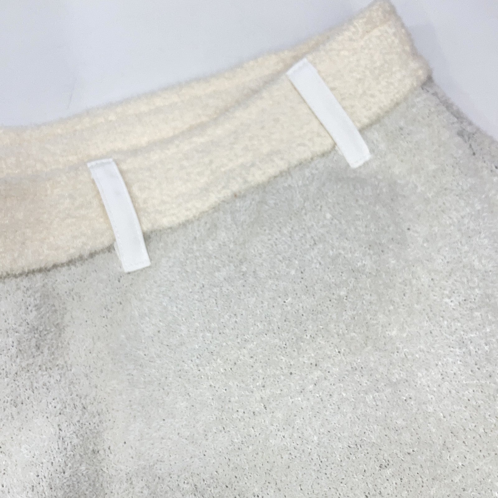 1piu1uguale3 Uno Piu Uno Uguale Tre 【GOLF】【×户贺敬城】GRK058-POE447 白色 SHAGGY RIB PANTS 裤子 下装 VI