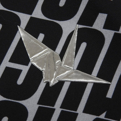 1piu1uguale3 ウノピゥウノウグァーレトレ GOLF L/S POLO DIAGONAL FULL LOGO 総柄 長袖ポロシャツ トップス 白×黒 II GST166-POE438 トップス II