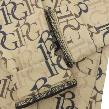 1piu1uguale3 ウノピゥウノウグァーレトレ GOLF 総柄ロゴ ロングスリーブ ポロ Tシャツ トップス メンズ ブラウン II GST206-POE519 トップス II