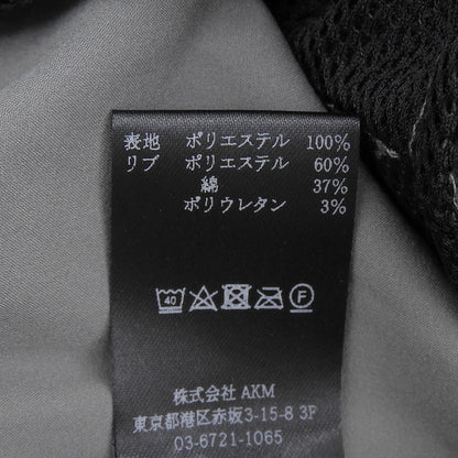 1piu1uguale3 ウノピゥウノウグァーレトレ GOLF CRAZY RIB PANTS ナイロン イージーパンツ レディース ブラック×グレー II GSP040-POE395 ボトムス II