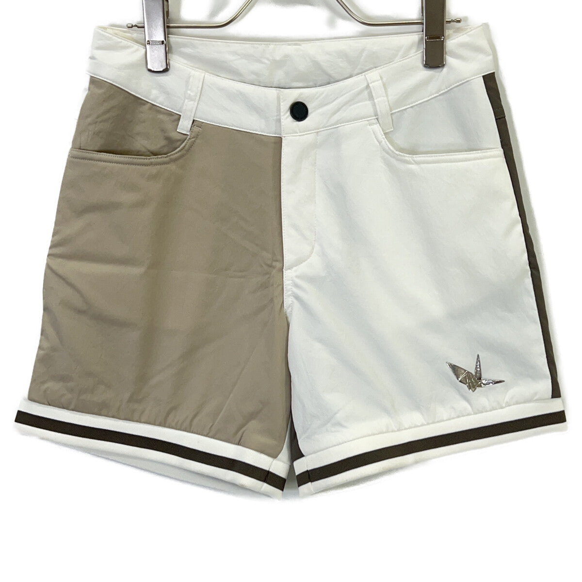 1piu1uguale3 【GOLF】GSP055-POE432 WHITE CRAZY TRACK JACKET Shorts Bottoms II