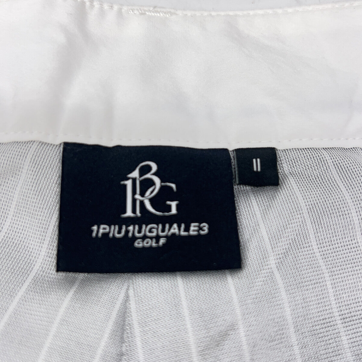 1piu1uguale3 【GOLF】GSP055-POE432 WHITE CRAZY TRACK JACKET Shorts Bottoms II