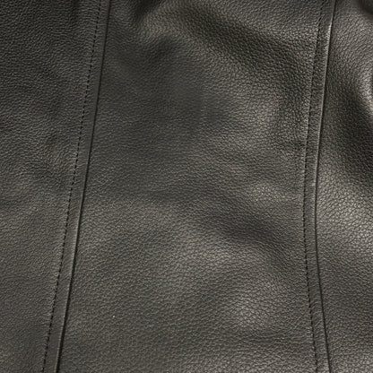 AKM エイケイエム S118 LMB033 21SS ブラック ラムスキン WRINKLE ITALIAN SHIRTS レザーシャツジャケット ジャケット