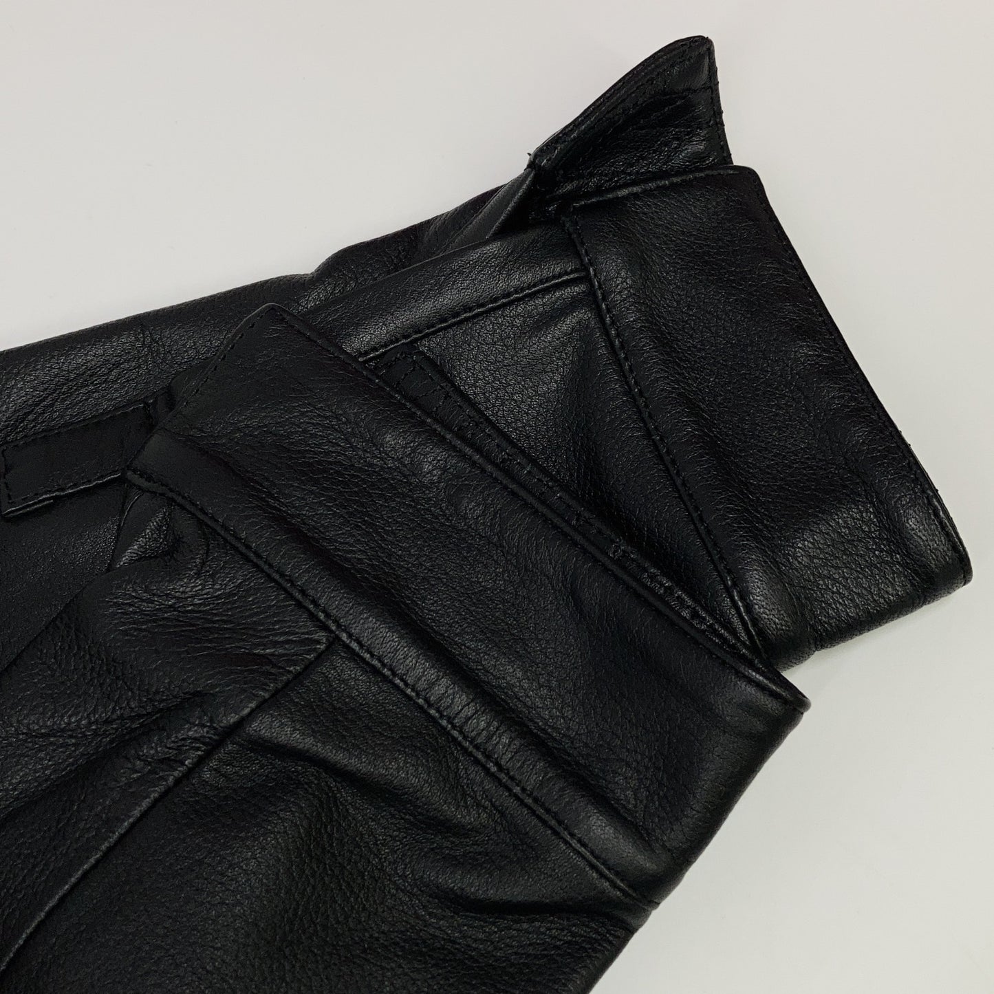 AKM エイケイエム S118 LMB033 21SS ブラック ラムスキン WRINKLE ITALIAN SHIRTS レザーシャツジャケット ジャケット