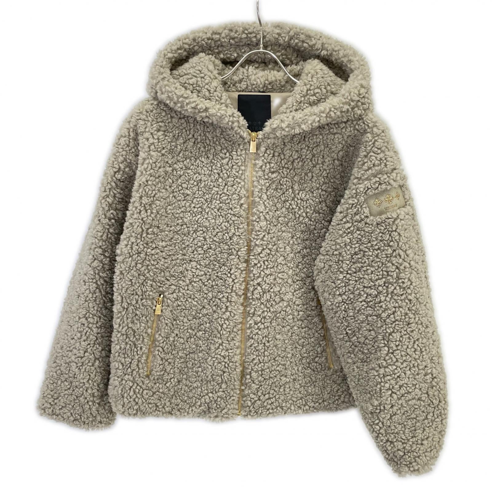 TATRAS タトラス 【美品/国内正规/23年产】LTAT24A4971-L IPAMA 伊帕玛 羊毛质感连帽摇粒绒夹克 02
