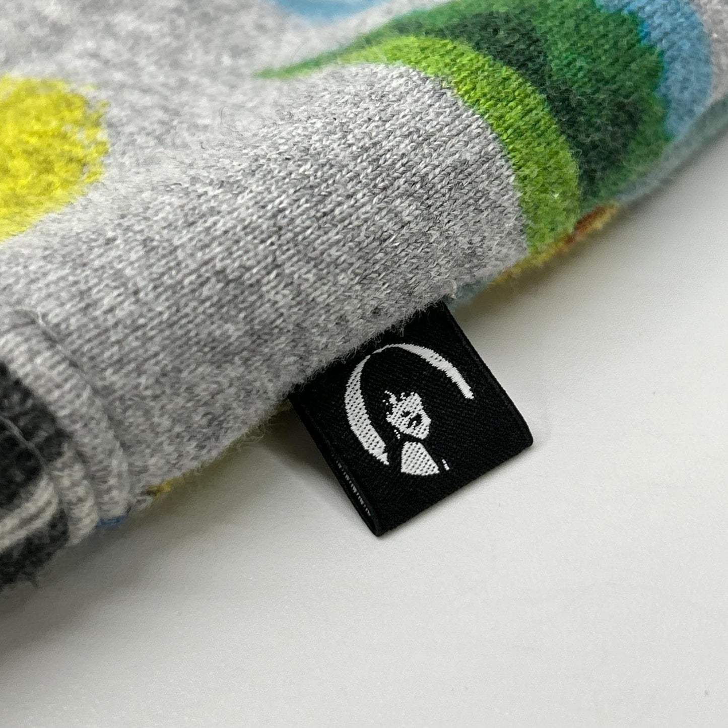 HYSTERIC GLAMOUR ヒステリックグラマー ×WOODY WOODPECKER 0151CS06 グレー コットン 総柄 スウェットプルオーバー トップス