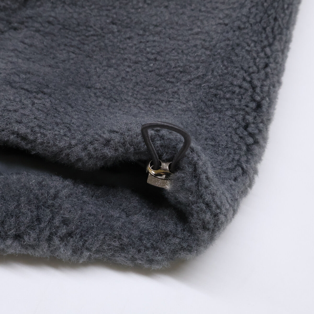 LIGNAGGIO [Beautiful Condition] Zip-Up Faux Fur Hoodie Gilet/Vest
