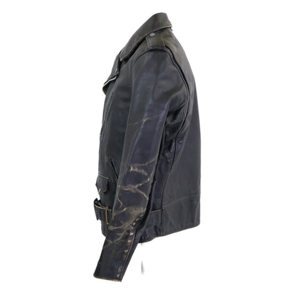 schott ショット 【美品/国内正規】No.7575 USA製 PERFECTO 70 VINTAGE RIDERS LEATHER JACKET ダブルライダースジャケット ジャケット