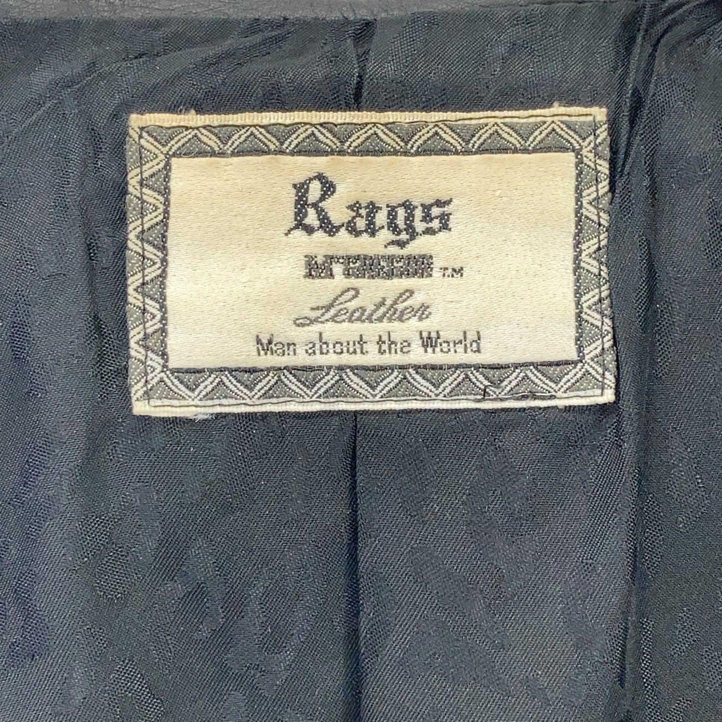 RagsMcGREGOR ラグスマックレガー 211145604 ブラック カウハイド シングルライダースジャケット ジャケット