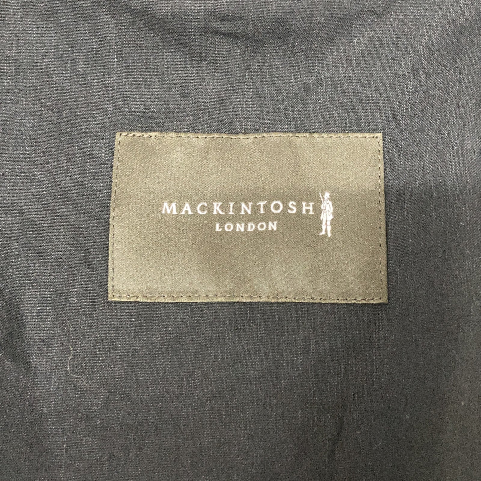 MACKINTOSH LONDON G5E12-149-09 Black Linen x Rayon Stretch Gilet Vest