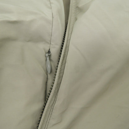 Nylon Blend Long Down Coat, Light Gray, Size 38, 03-2309666, Coat, Size 38, Women's