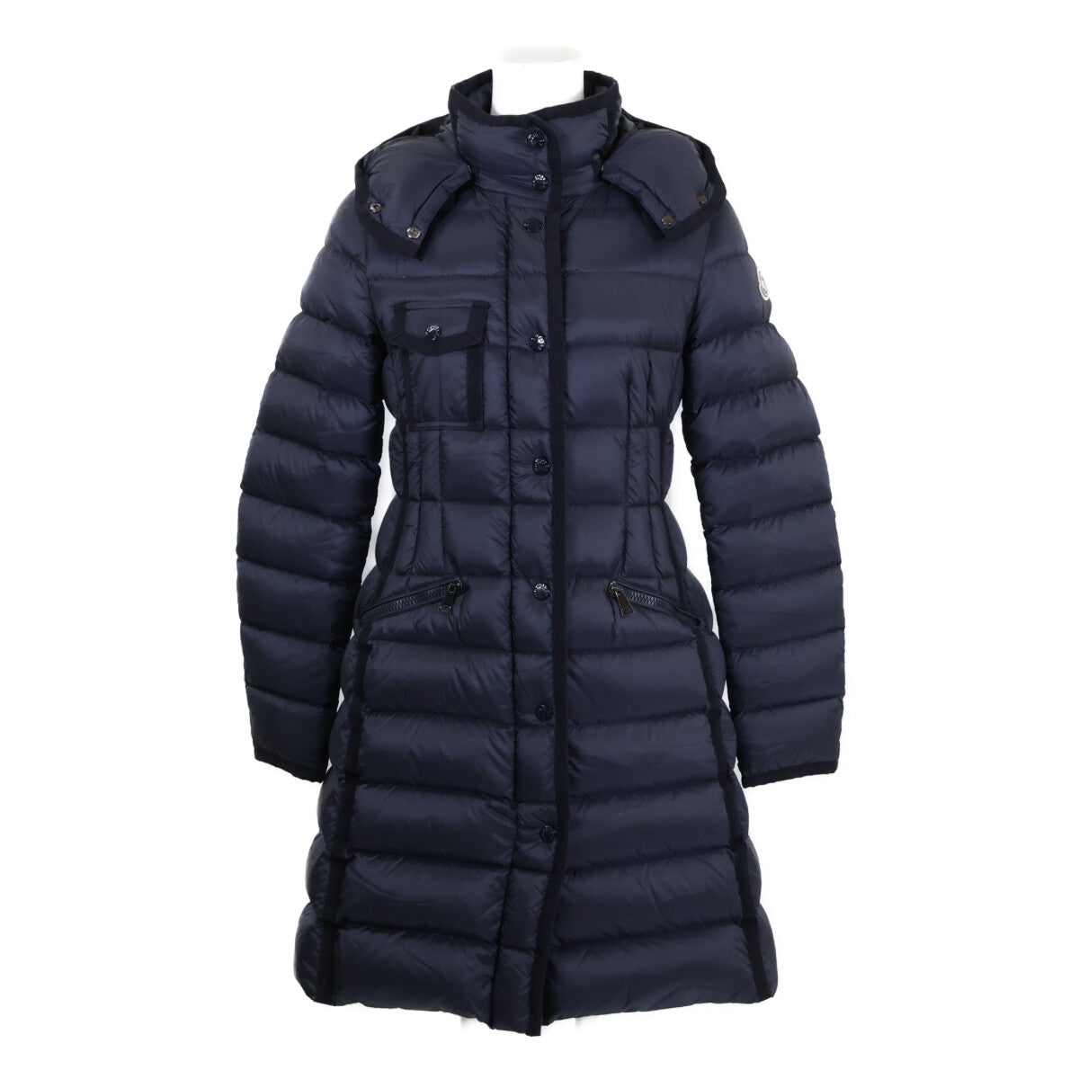 【Excellent Condition】HERMINE Hooded Down Coat O Women's