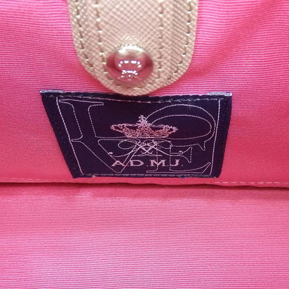 A.D.M.J. Accessoires De Mademoiselle ADMJ 新品同様 スネークレザー クリスタル ハンドバッグ フラップ付 レディース グレー ハンドバッグ