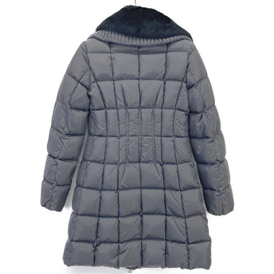 MONCLER モンクレール DAVIDIA ファー付き ニットカラー ダウン コート