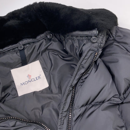 DAVIDIA Faux Fur Knit Collar Down Coat O Women's