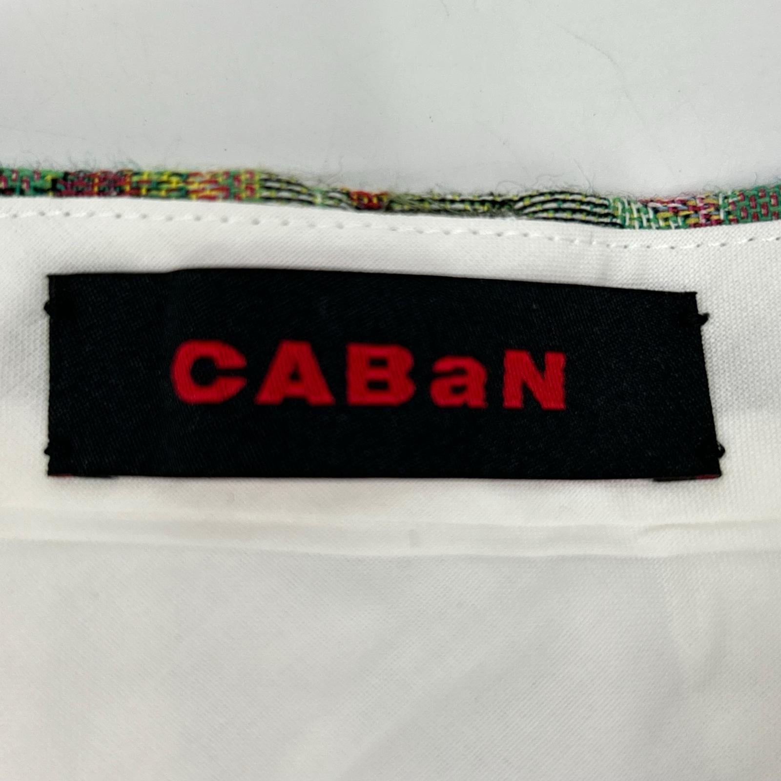 CABaN 卡班 39-04-31-04002 多色提花单褶阔腿裤 下装