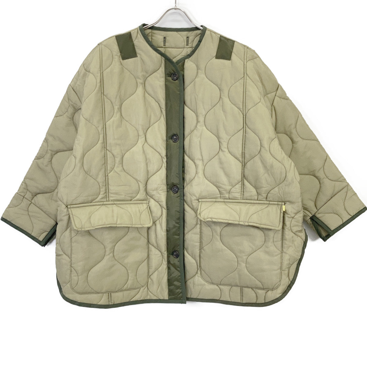The Frankie Shop フランキーショップ ｶｰｷ Teddy Quilted Jacket/ｷﾙﾃｨﾝｸﾞｼﾞｬｹｯﾄ ジャケット XS/S