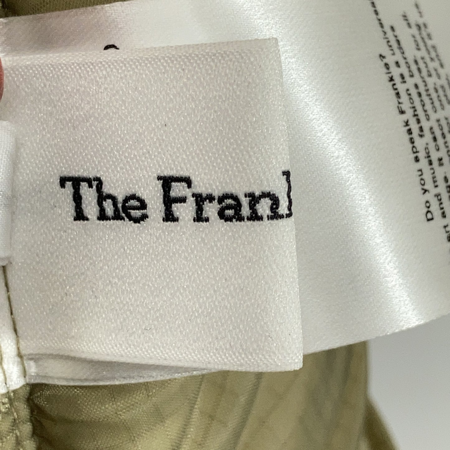The Frankie Shop フランキーショップ ｶｰｷ Teddy Quilted Jacket/ｷﾙﾃｨﾝｸﾞｼﾞｬｹｯﾄ ジャケット XS/S