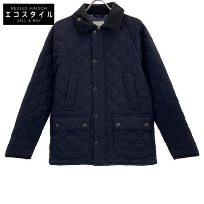 ×SHIPS 1802193 Dark Navy Wool Blend Modern Fit Bedale Quilted Jacket 36 Men's