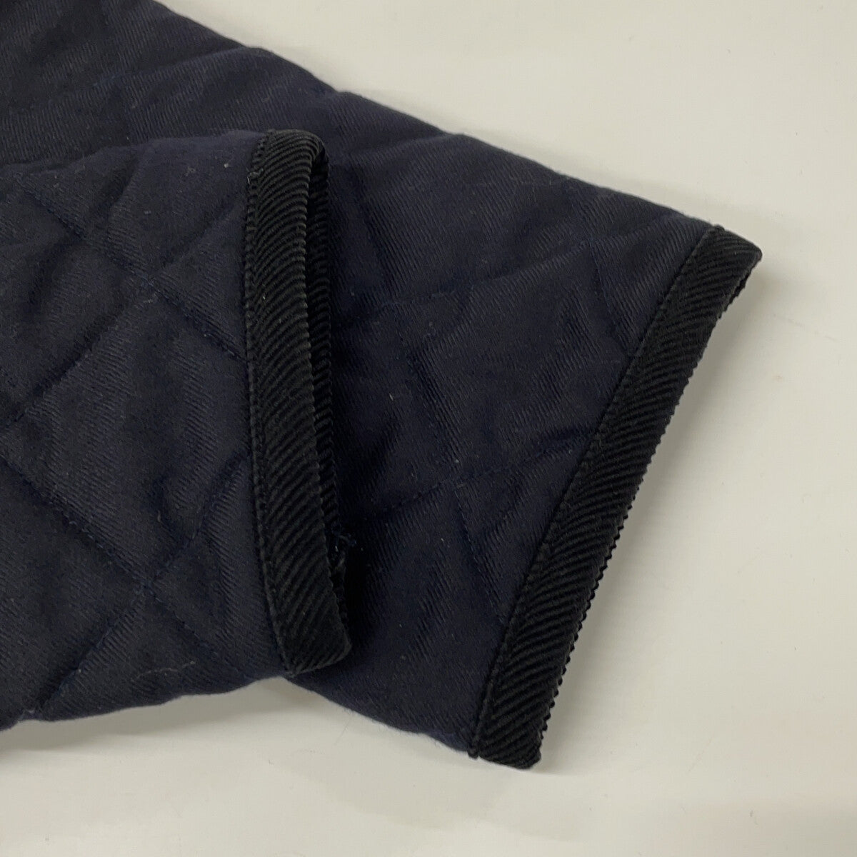 Barbour x SHIPS 1802193 Dark Navy Wool Blend Modern Fit Bedale Quilted Jacket