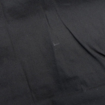 JILSANDER ジルサンダー コットン×ナイロン フリルデザイン バックジップ ノースリーブワンピース レディース 黒 ブラック 36 ワンピース