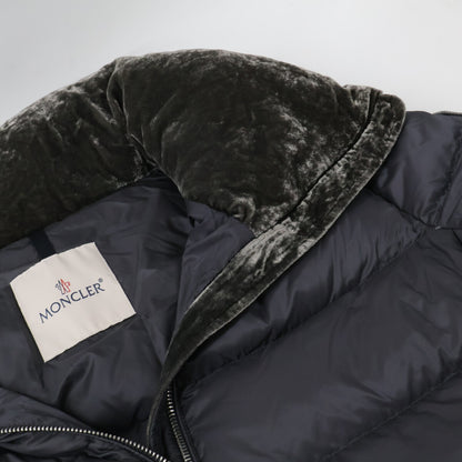 MONCLER モンクレール TORCON トリコン グレー ベロアワッペン スタンドカラー ダウン コート