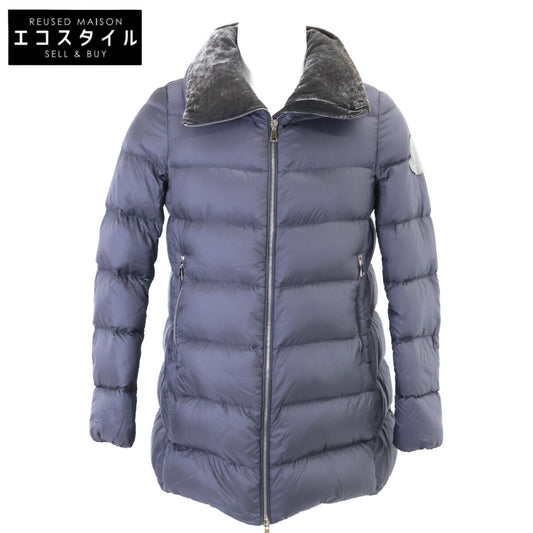 MONCLER モンクレール TORCON トリコン グレー ベロアワッペン スタンドカラー ダウン コート