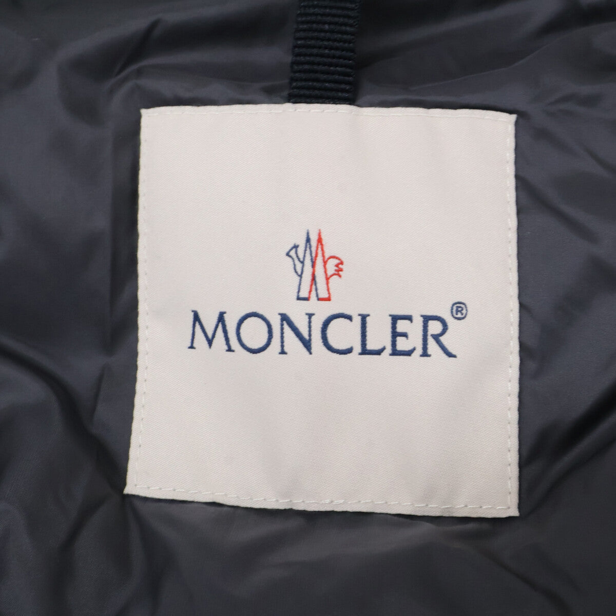 MONCLER モンクレール TORCON トリコン グレー ベロアワッペン スタンドカラー ダウン コート