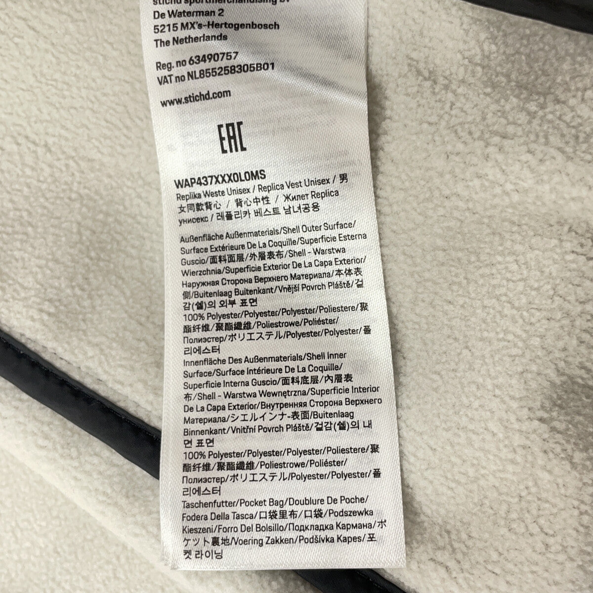 ×BOSS 白×黑 RP队 马甲 赛车运动服 背心 S 男士