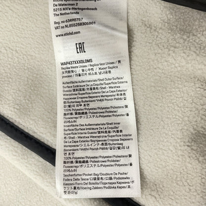 ×BOSS 白×黑 RP队 马甲 赛车运动服 背心 S 男士