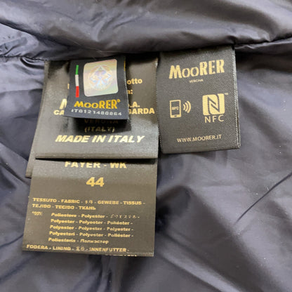 MOORER ムーレー ブラック FAYER-WK フーデットダウンベスト ベスト