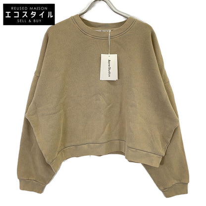 ACNE STUDIOS 25AW SWEA000017 成衣染色橡胶标志抓绒运动衫上衣
