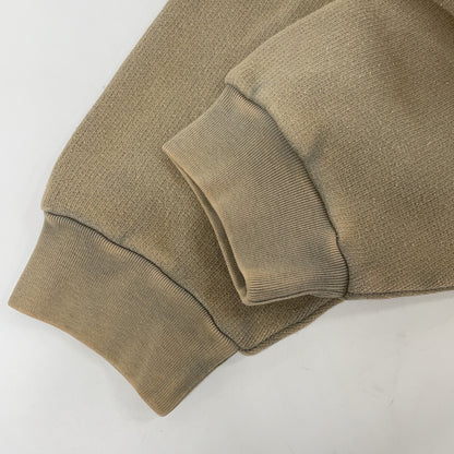 ACNE STUDIOS 25AW SWEA000017 成衣染色橡胶标志抓绒运动衫上衣