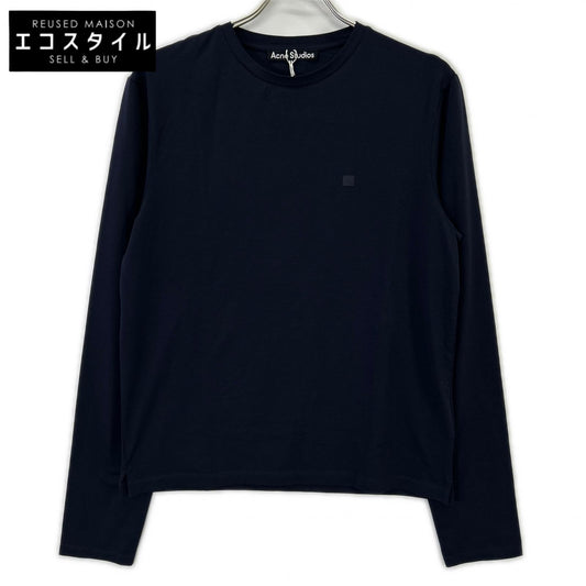 ACNE STUDIOS アクネ ストゥディオズ TSHI000317 ネイビー ロングスリーブTシャツ レギュラーフィット トップス