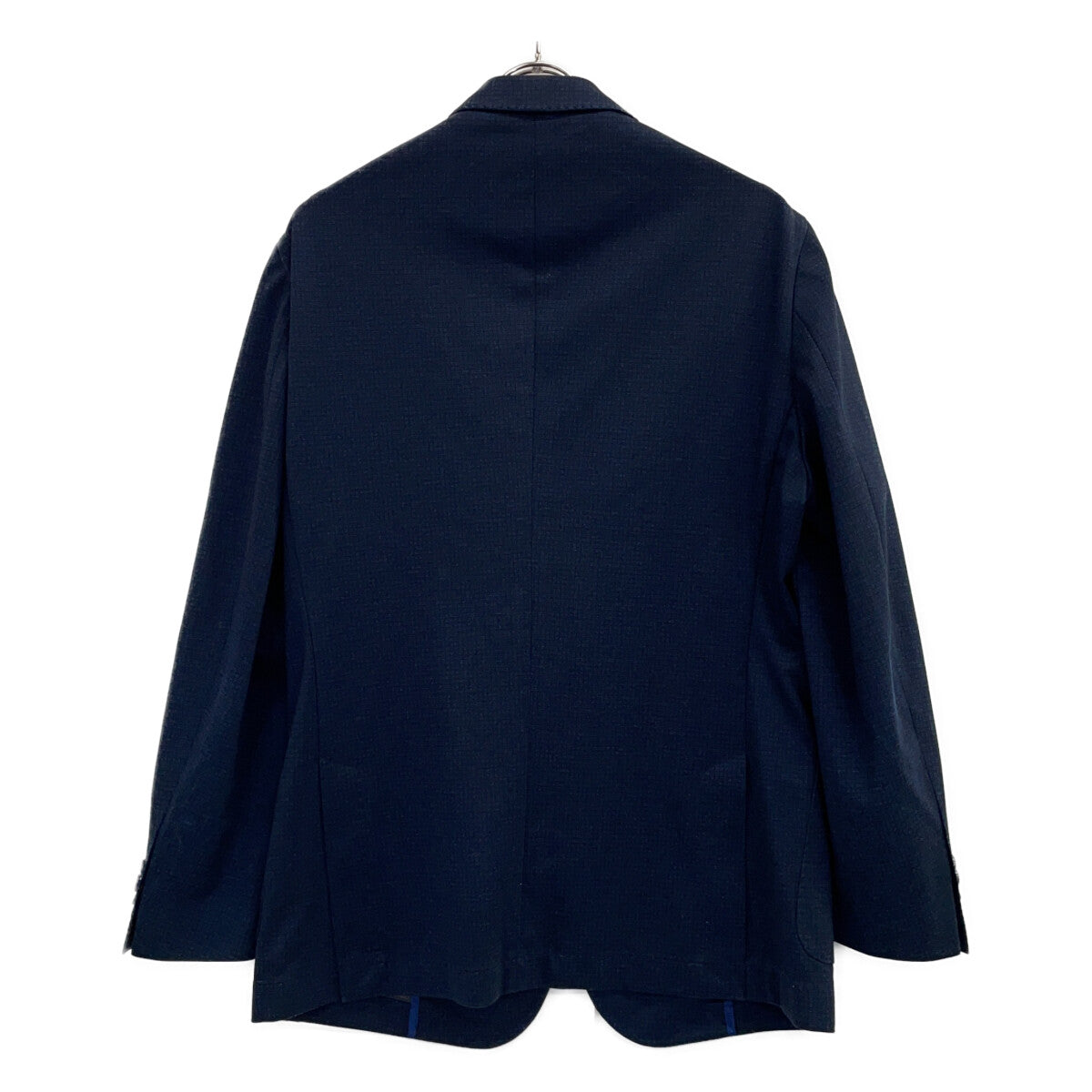 BOSS ボス C-Hanry-J-214 ネイビー×ブラック チェック Hanry テーラードジャケット 40 BOSS ボス C-Hanry-J-214 ネイビー×ブラック チェック Hanry
