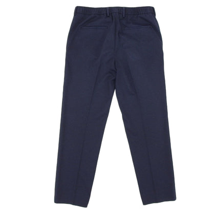 BOSS ボス Genius スリムフィット イージースラックス パンツ ボトムス メンズ ネイビー×ブラック H-Genius-J-DS-214 ボトムス