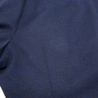 BOSS ボス Genius スリムフィット イージースラックス パンツ ボトムス メンズ ネイビー×ブラック H-Genius-J-DS-214 ボトムス 48