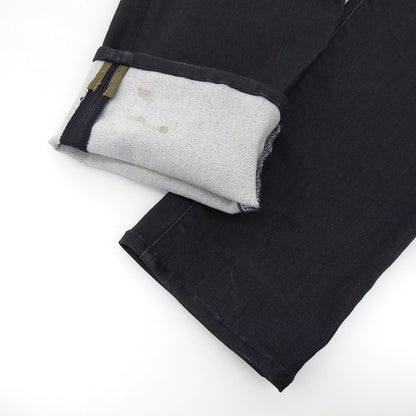 BOSS ボス デラウェア3 ストレッチ ストレートデニム パンツ ボトムス メンズ ブラック 31/32 ボトムス 31/32