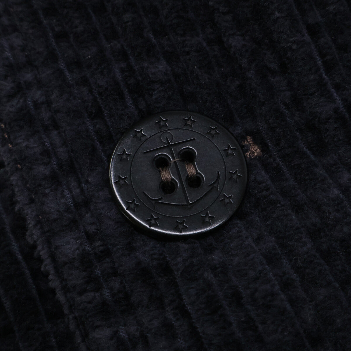 RRL 双RRL 【准新品/国内正规/25AW】MNRROTW12820144 13星船锚刻印 象牙果纽扣 双排扣 牛仔饰边 灯芯绒P-大衣 XS