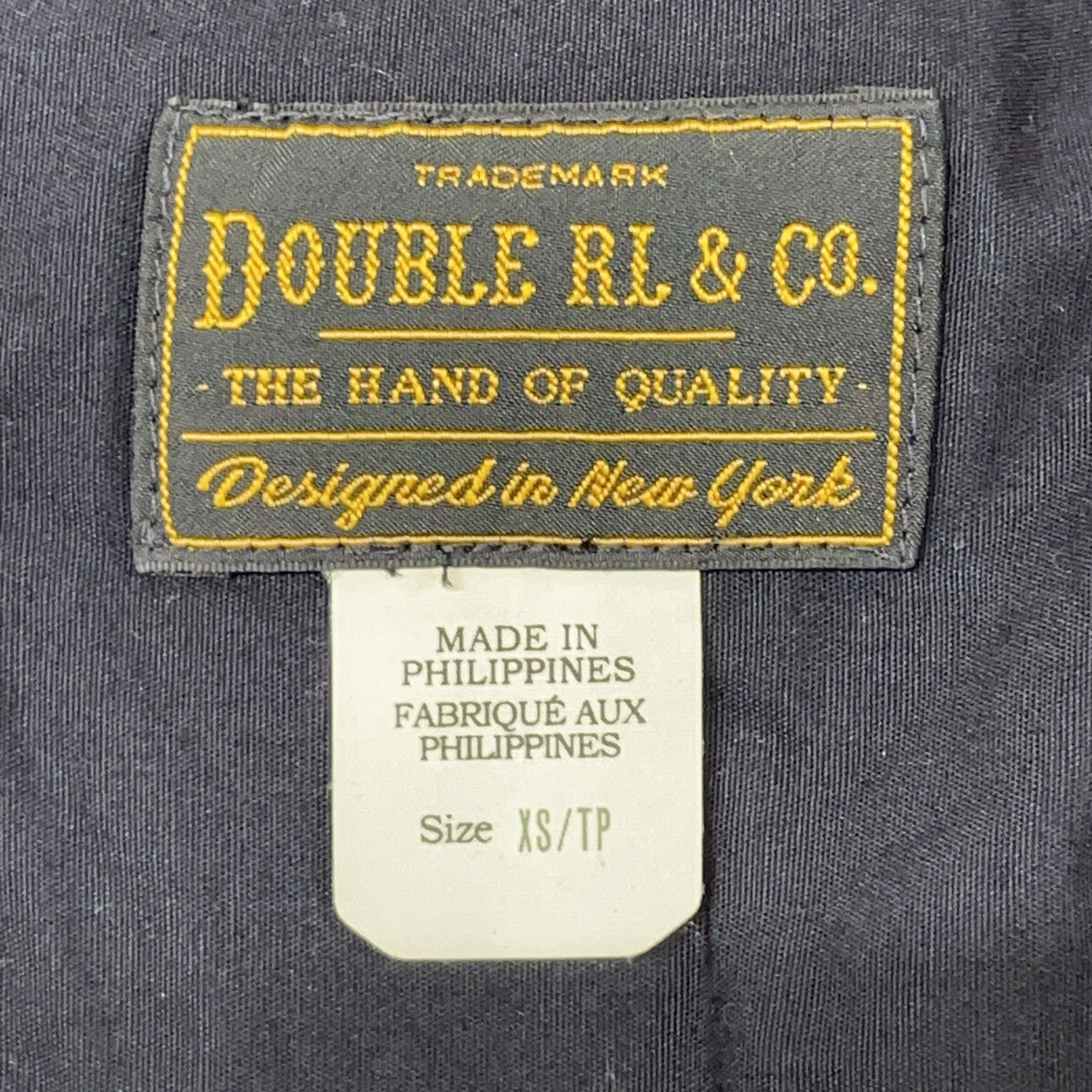 RRL Double RL 782929520001 Gray Cotton Blend Moleskin Cuffs Washed Fleece Jacquard Work Shirt Top