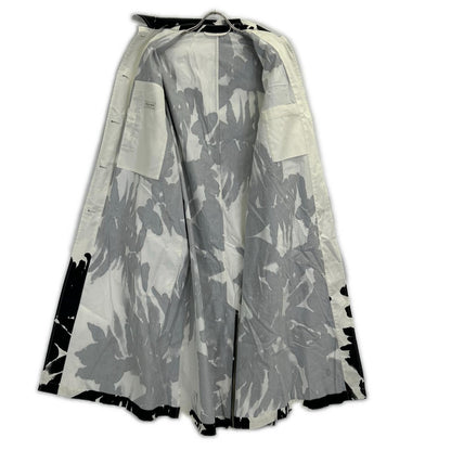 DRIES VAN NOTEN Dyed Print Long Shirt Coat