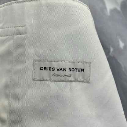 DRIES VAN NOTEN Dyed Print Long Shirt Coat