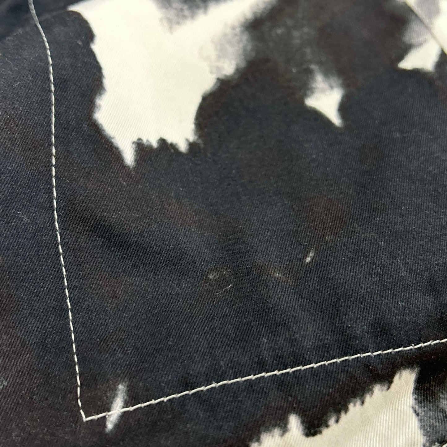 DRIES VAN NOTEN Dyed Print Long Shirt Coat