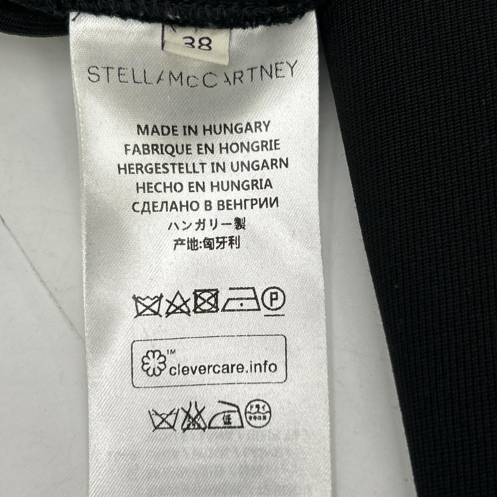STELLA McCARTNEY ステラマッカートニー 394020 SFB03 ブラック ウール ギャザーボタン テーパードスラックスパンツ ボトムス