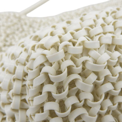 ANTEPRIMA アンテプリマ 美品 ノード ロゴチャーム ワイヤー ワンハンドルバッグ ショルダーバッグ レディース マットホワイト PB20SJB3D4 ショルダーバッグ