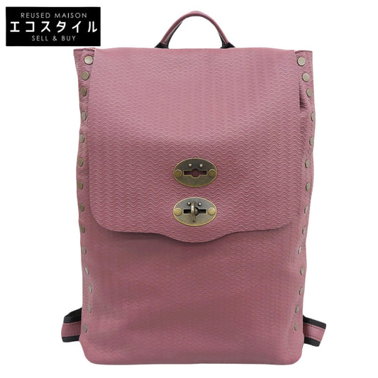 ZANELLATO Zanellato Manhattan Series Postina Rucksack Backpack Daypack Men's Red-toned Backpack