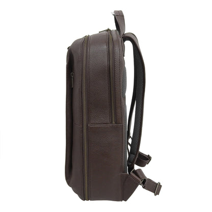 MOTHERHOUSE マザーハウス 新品同様 カゼマトウ バックパック メン カーフレザー リュック デイパック メンズ ダークブラウン MG14782-BM46 リュック バックパック