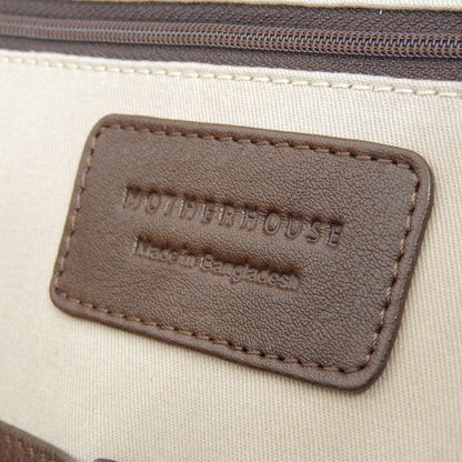 MOTHERHOUSE マザーハウス 新品同様 カゼマトウ バックパック メン カーフレザー リュック デイパック メンズ ダークブラウン MG14782-BM46 リュック バックパック