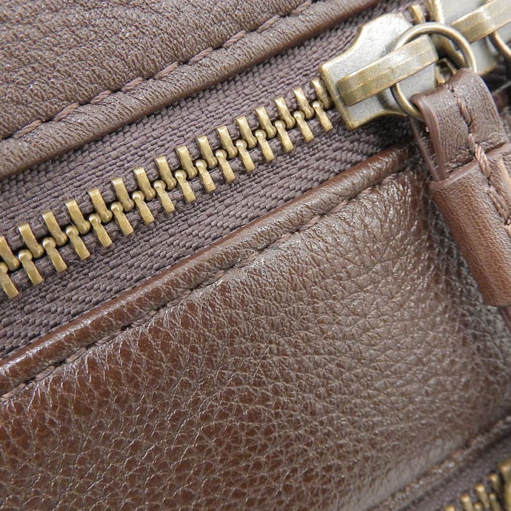 MOTHERHOUSE マザーハウス 新品同様 カゼマトウ バックパック メン カーフレザー リュック デイパック メンズ ダークブラウン MG14782-BM46 リュック バックパック