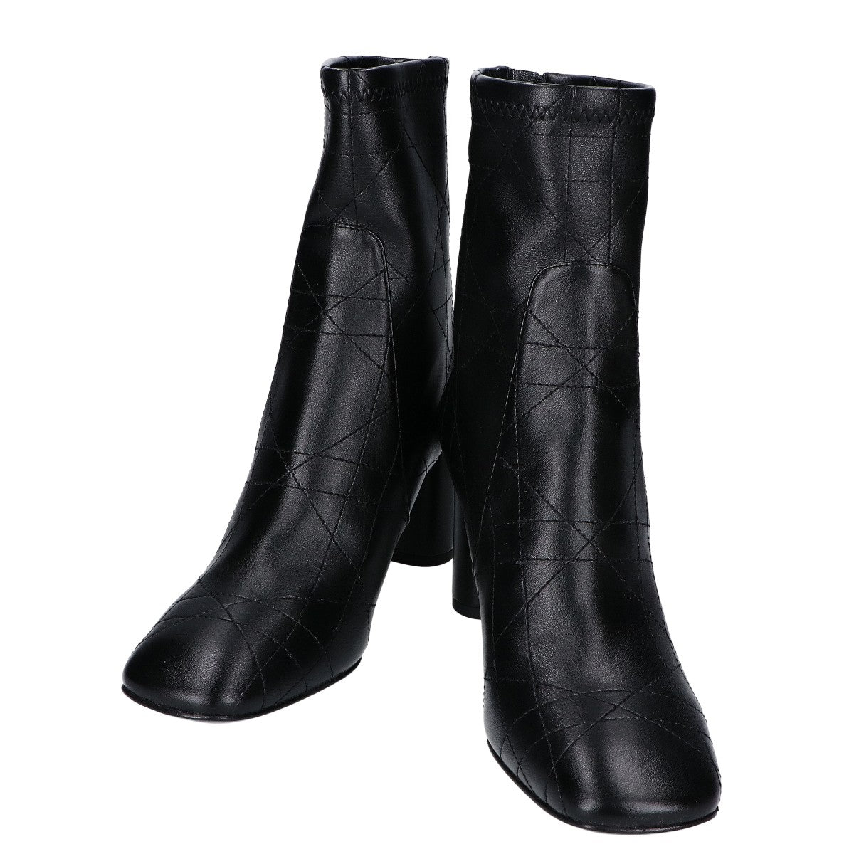 Christian Dior 【Unused/23AW】D-SHADOW Stitch Heel Ankle Boots Shoes